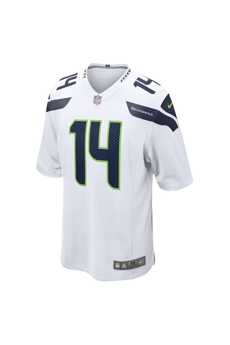 Men's Nike DK Metcalf White Seattle Seahawks Game Jersey, Alternate, color, WHITE