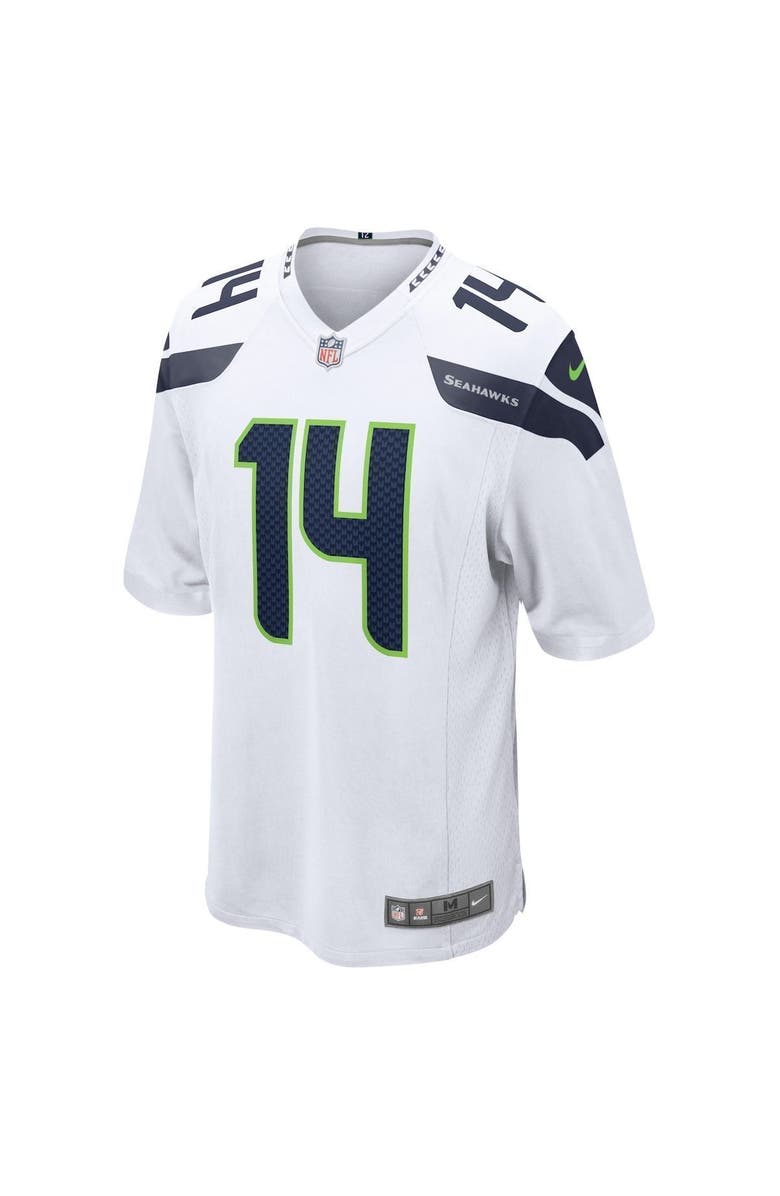 Nike Men's Nike DK Metcalf White Seattle Seahawks Game Jersey, Alternate, color,