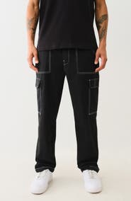True Religion Bobby Baggy Cargo Pants