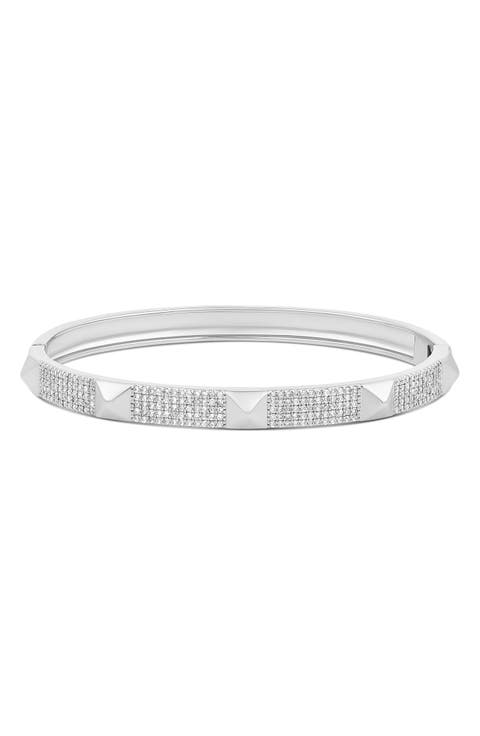 Studded Pavé Bangle