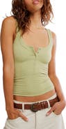 Free People Clean Slate Henley Tank
