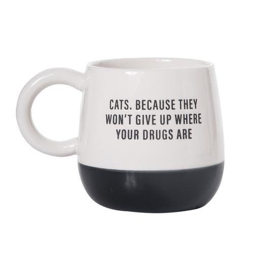 Totalee Gift Cats Mug Ceramic White
