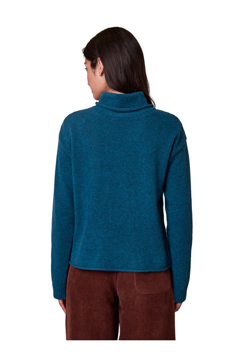 Supersoft Drape Cowl Neck Jumper, Alternate, color, Icelandic Blue