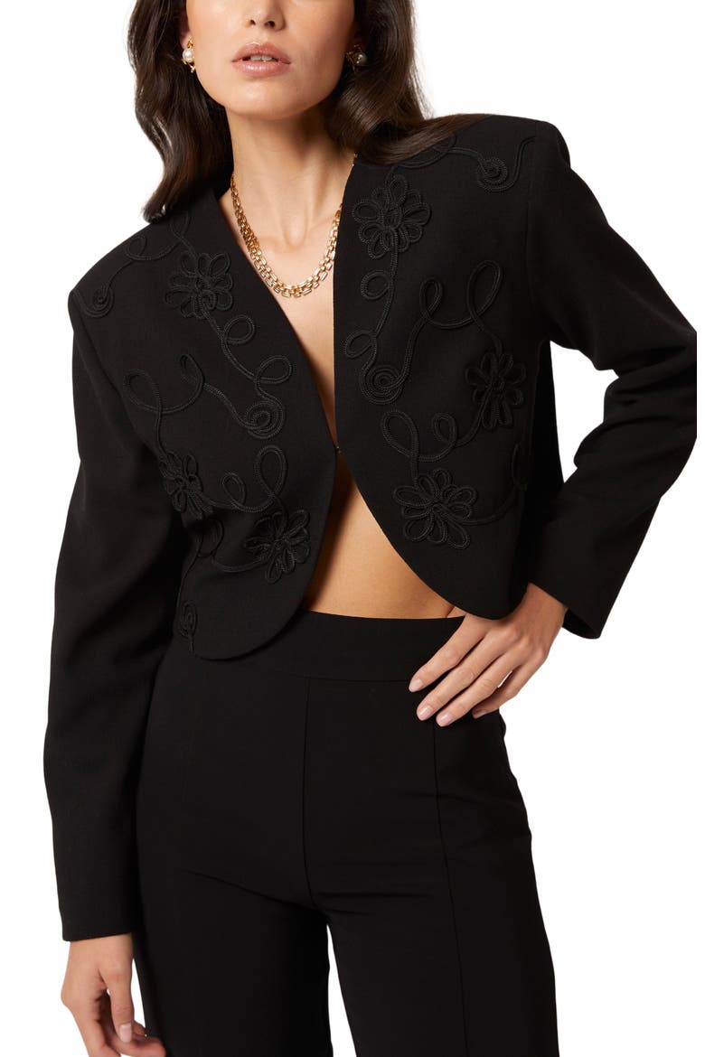 Maria Jacket, Alternate, color, Black