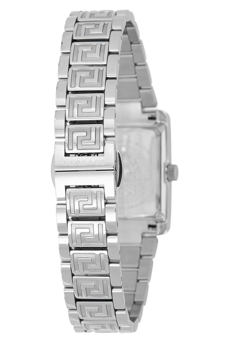 Tonneau Bracelet Watch, 23mm x 33mm, Alternate, color, STAINLESS STEEL