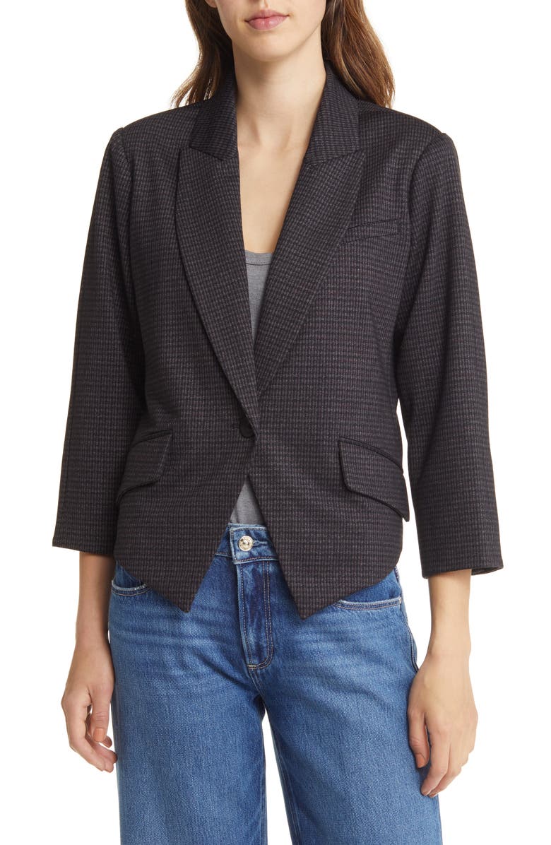 Wit & Wisdom Crop Blazer, Alternate, color,