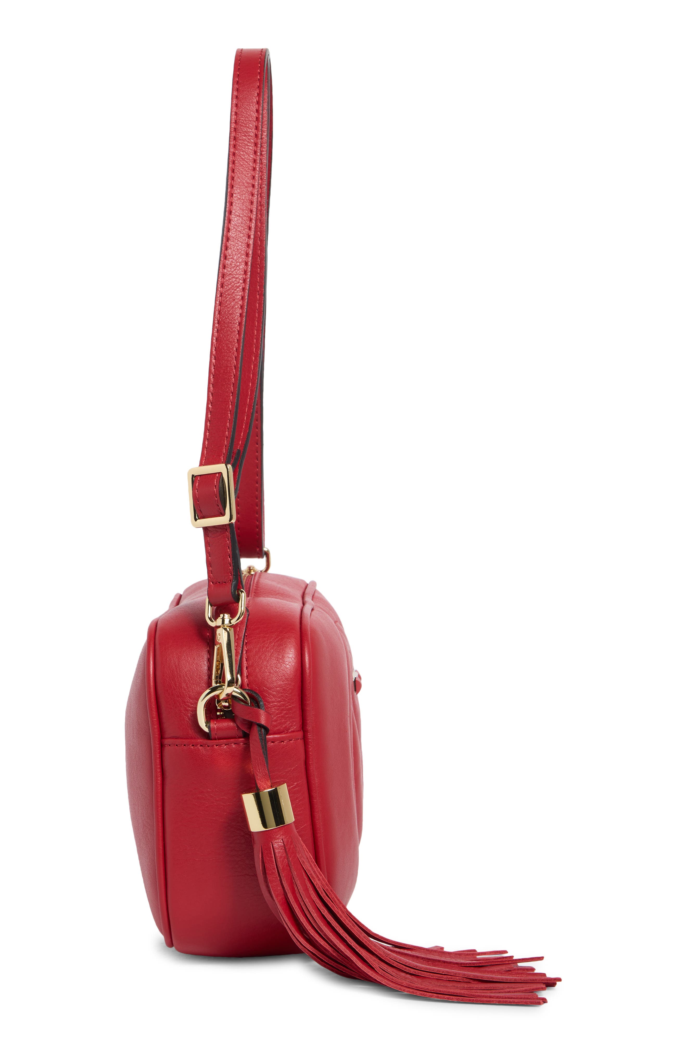 VALENTINO BY MARIO VALENTINO Mia Signature Crossbody Bag, Alternate, color, Red