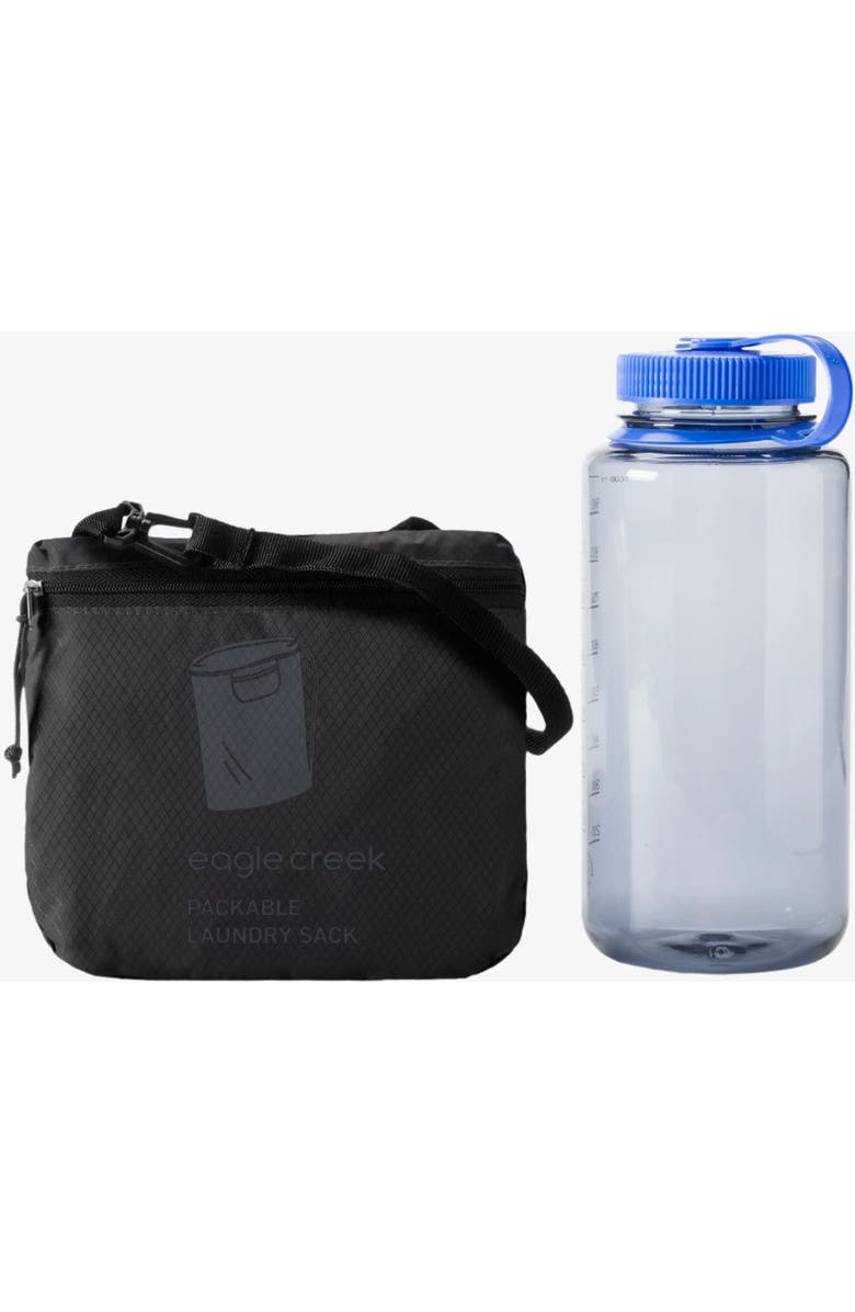 EAGLE CREEK Packable Laundry Sack, Alternate, color, Black