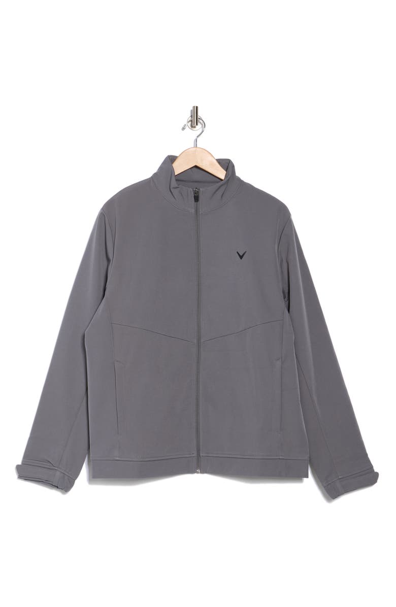 Callaway Golf<sup>®</sup> Full Zip Golf Jacket, Alternate, color, Quiet Shade