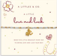 A Littles & Co Little Stories 'Love And Luck' Bracelet