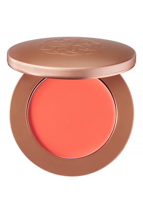 YENSA Super Serum Silk Buildable Cream Blush in Vibrant Coral 