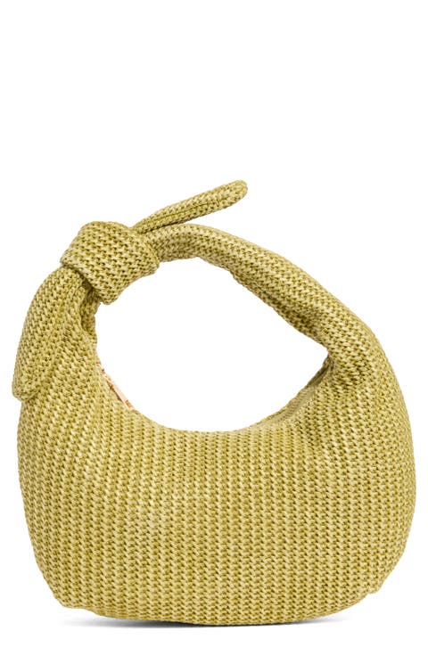 Penny Woven Shoulder Bag