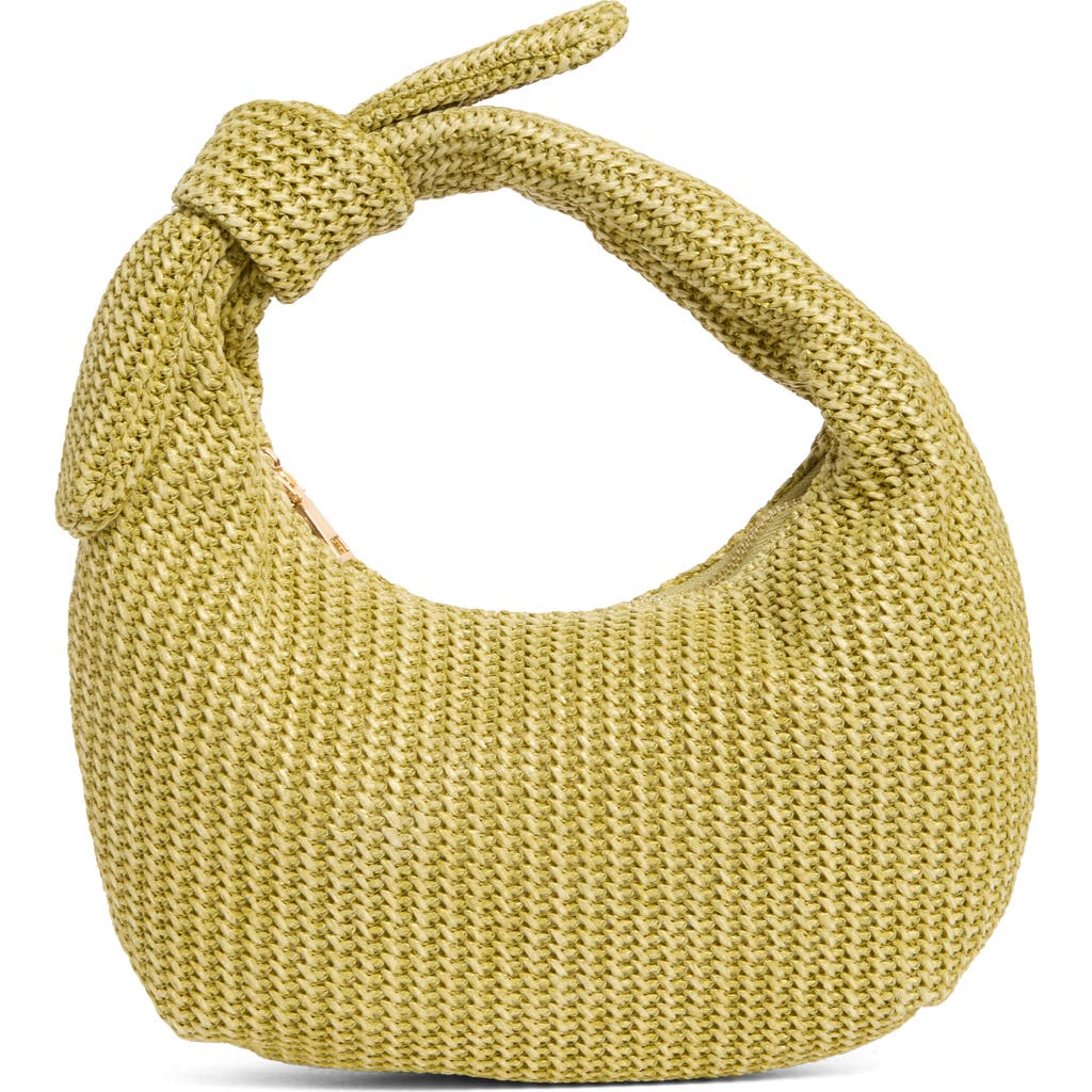 Urban Expressions Handbags Penny Woven Shoulder Bag In Green