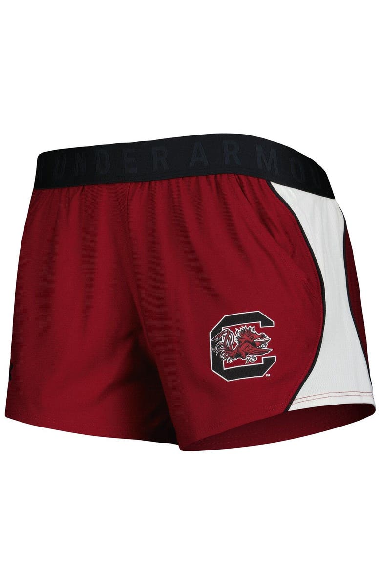 Under Armour Women's Under Armour Garnet/Black South Carolina Gamecocks Game Day Tech Mesh Performance Shorts, Alternate, color,