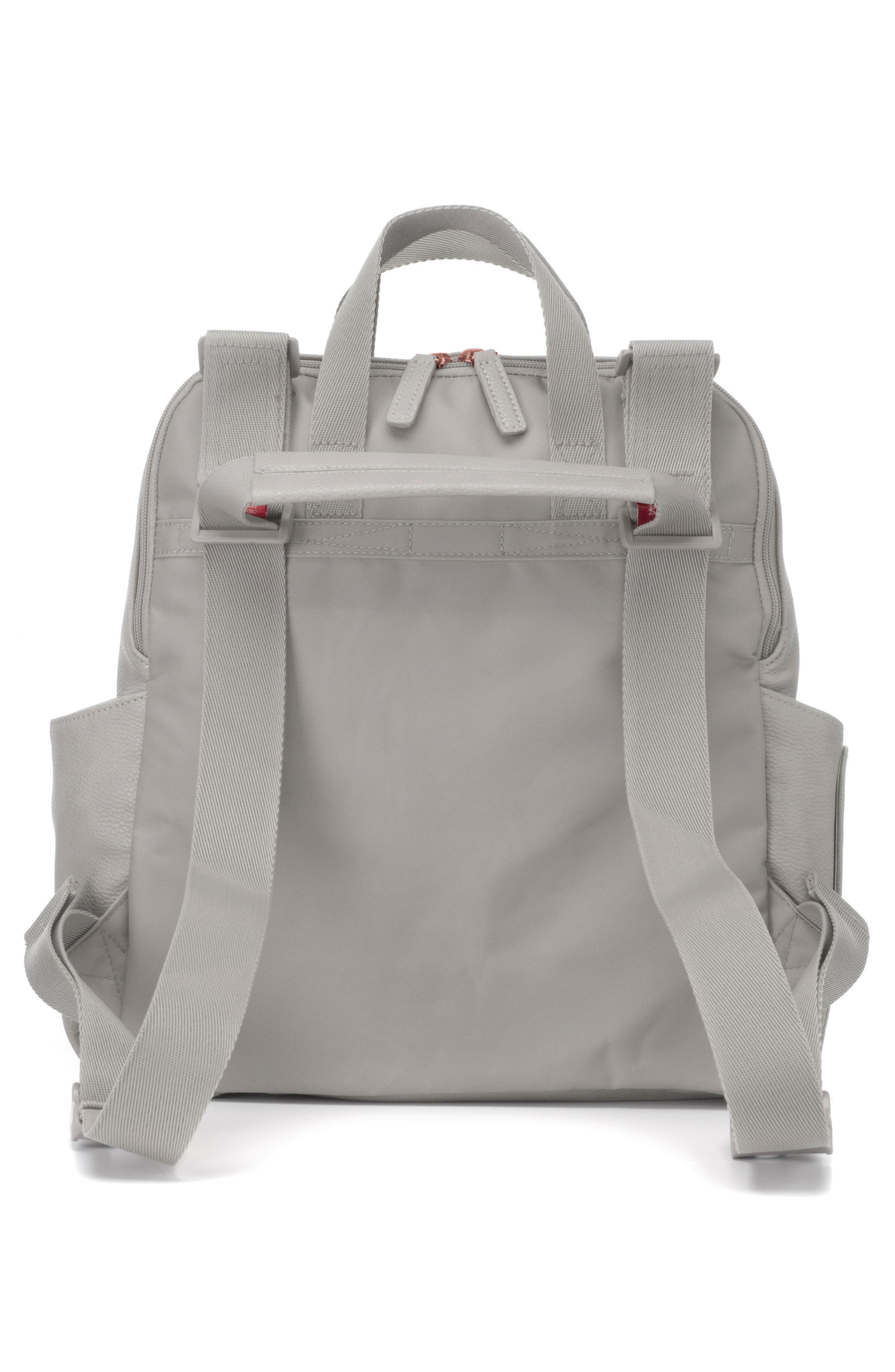 Babymel Robyn Convertible Faux Leather Diaper Backpack, Alternate, color, 