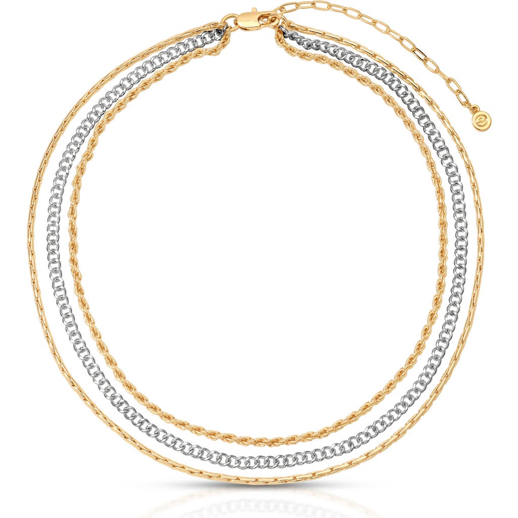 Ettika Mixed Layers Necklace In Multi