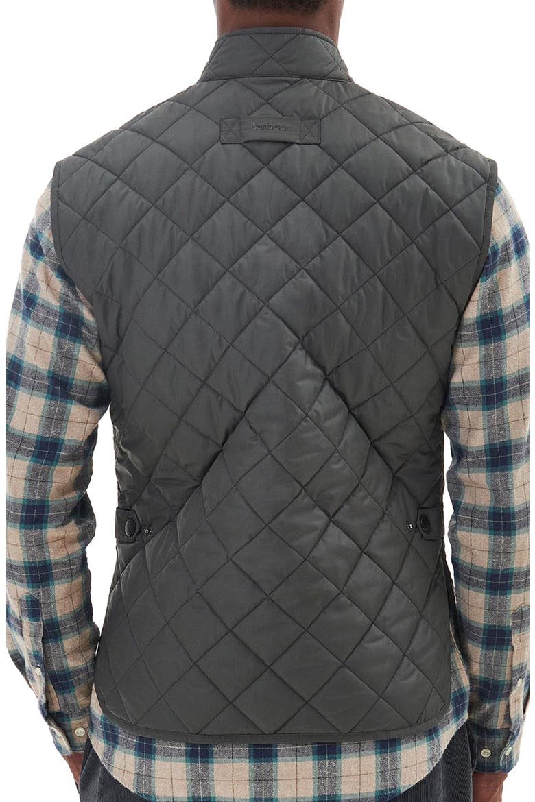 Lowerdale Slim Fit Quilted Vest, Alternate, color, CHARCOAL
