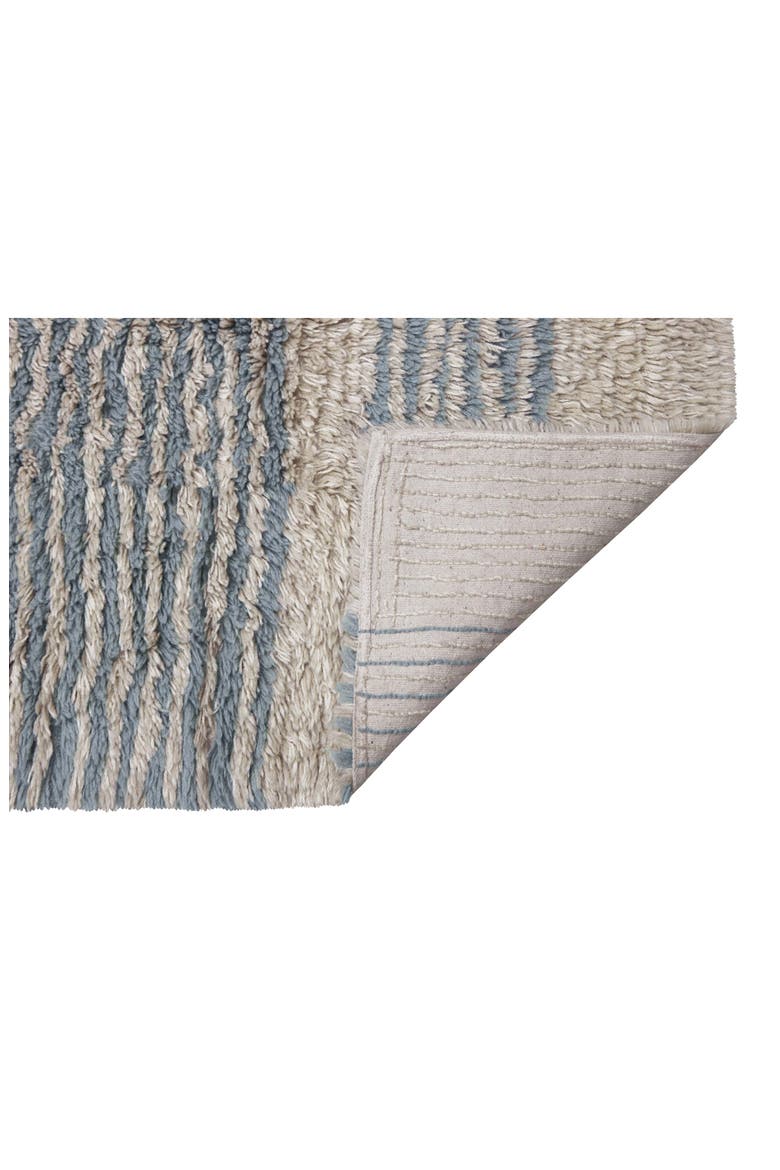 Woolable Sun Rays Wool Area Rug, Alternate, color, BROWN TONES