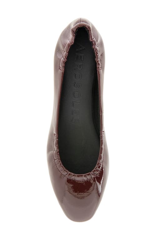 Aerosoles Antonia Flat In Burgundy