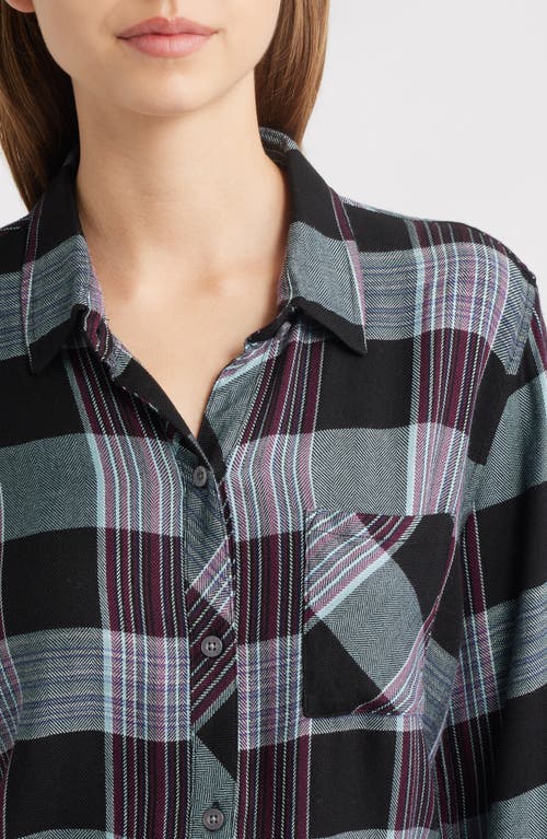 Rails Hunter Plaid Button-up Shirt In Blue