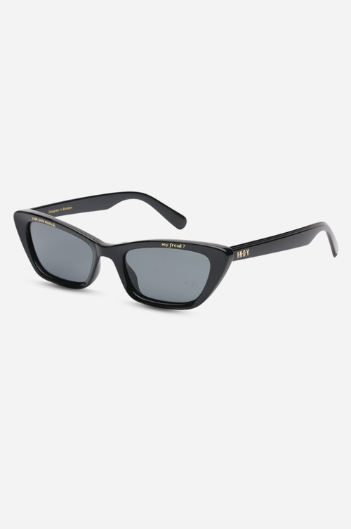 Indy Blasè Cateye Polarized Sunglasses In Black