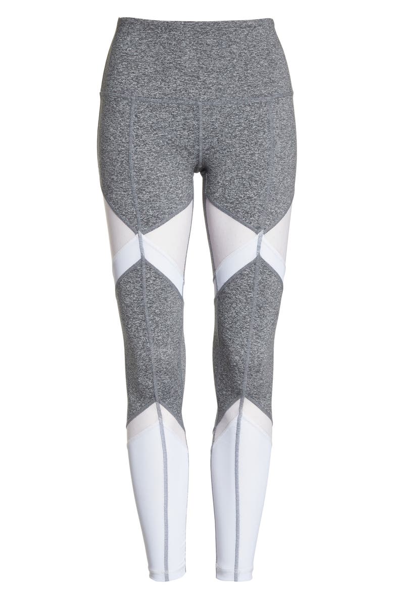 Zella Sun Salutation High Waist Leggings, Alternate, color, 