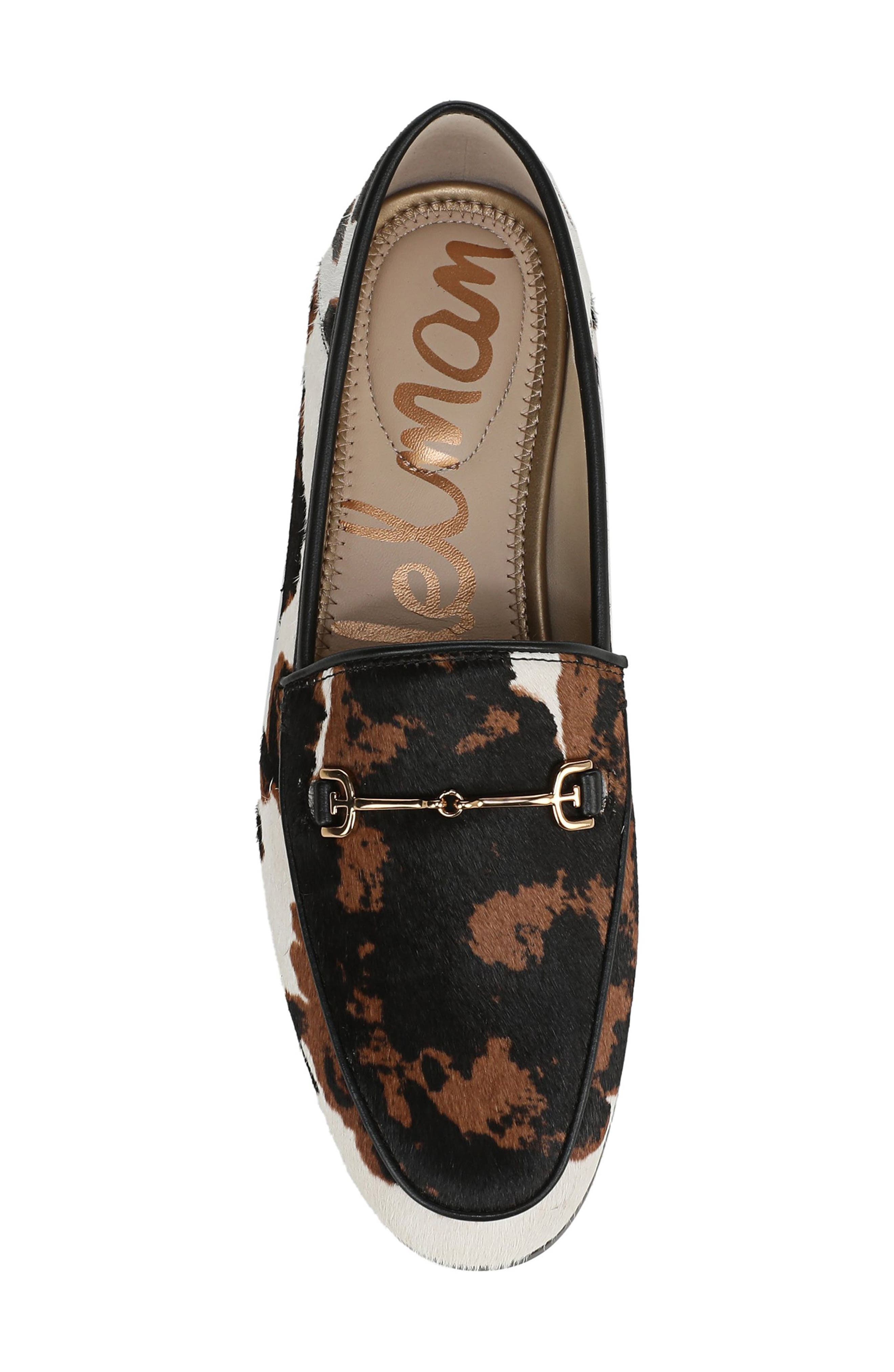 Loraine Bit Loafer - Wide Width Available, Alternate, color, ANIMAL PRINT CALF HAIR