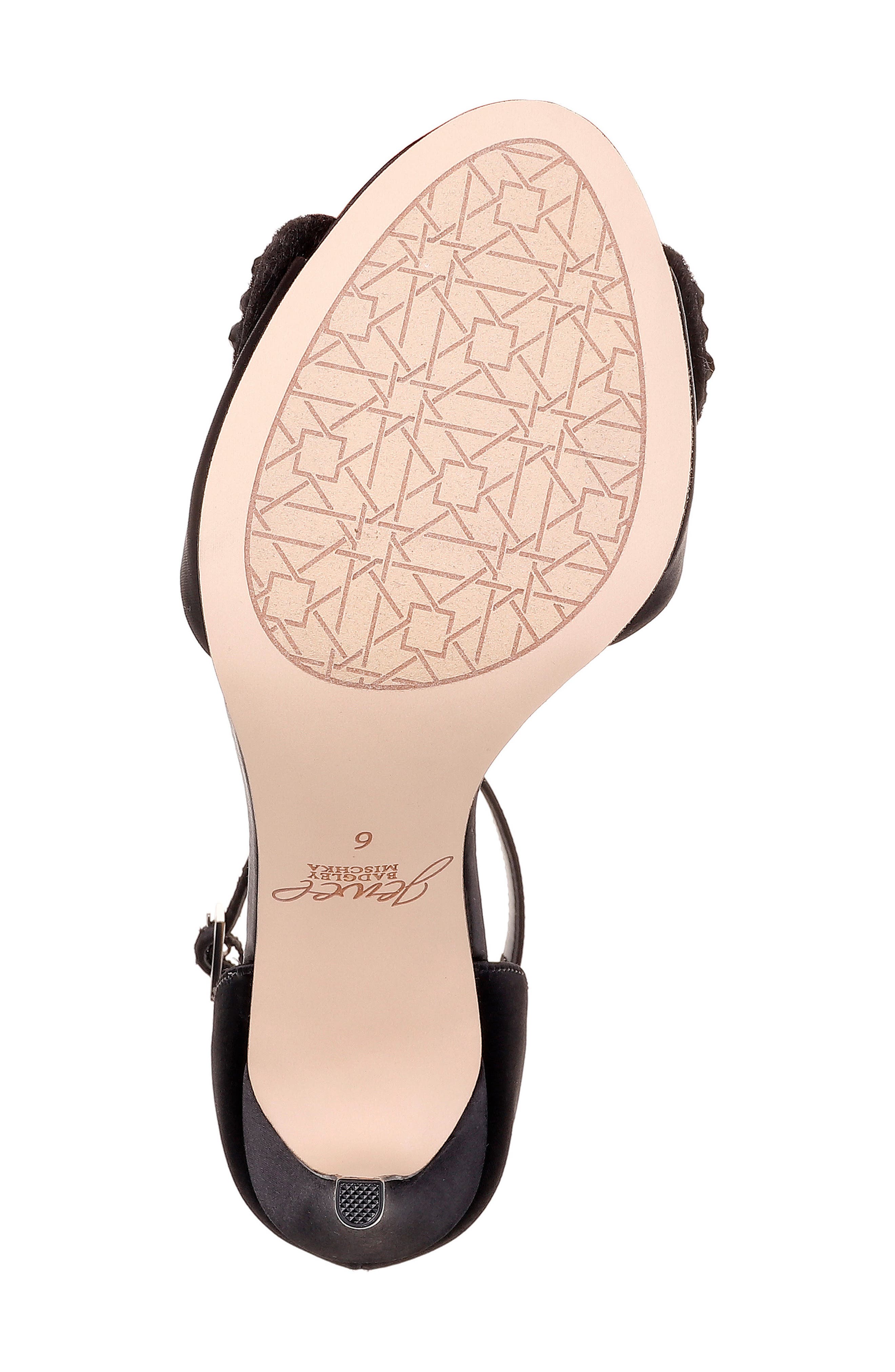 Jewel Badgley Mischka Zelina Bow Sandal, Alternate, color, 