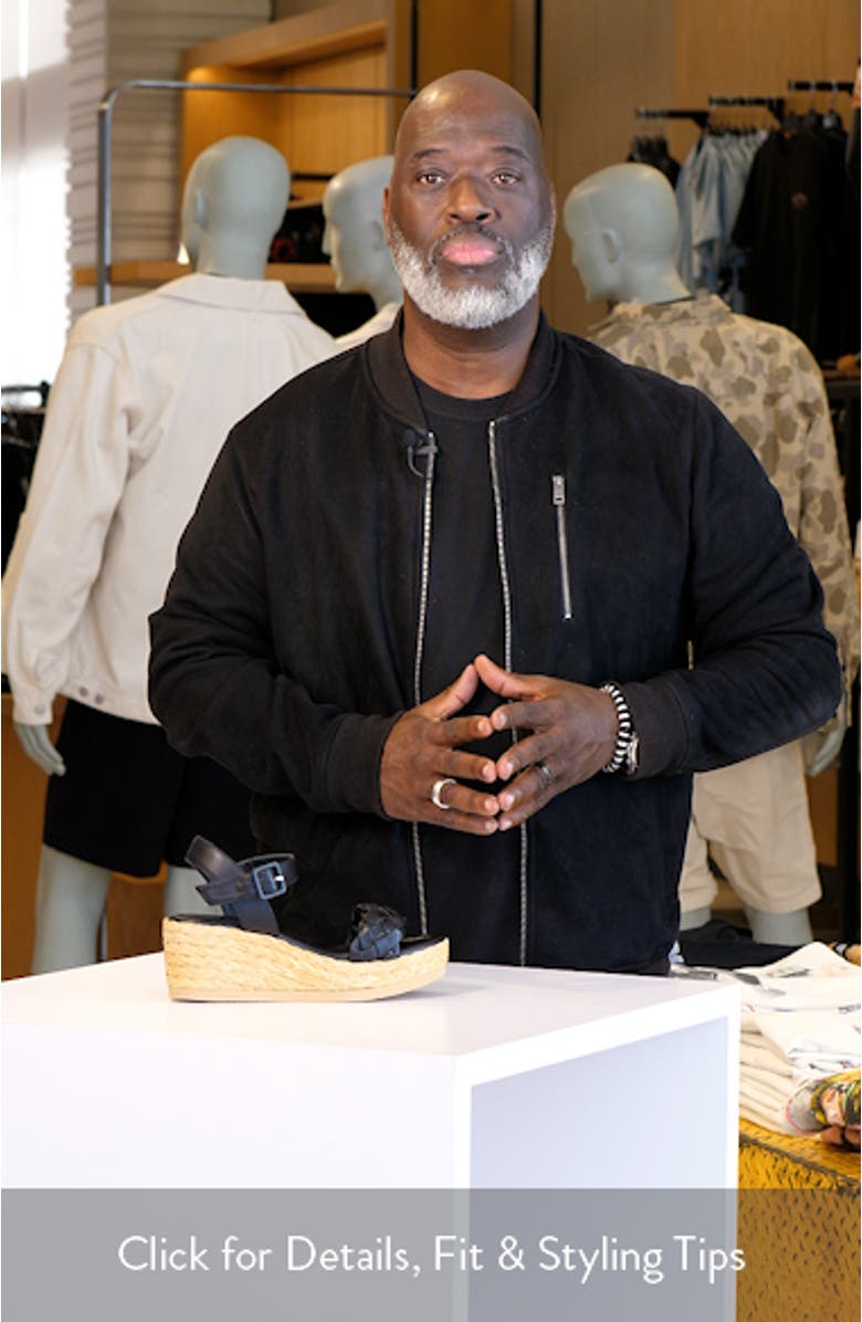 Cecilia Wedge Platform Sandal, sales video thumbnail