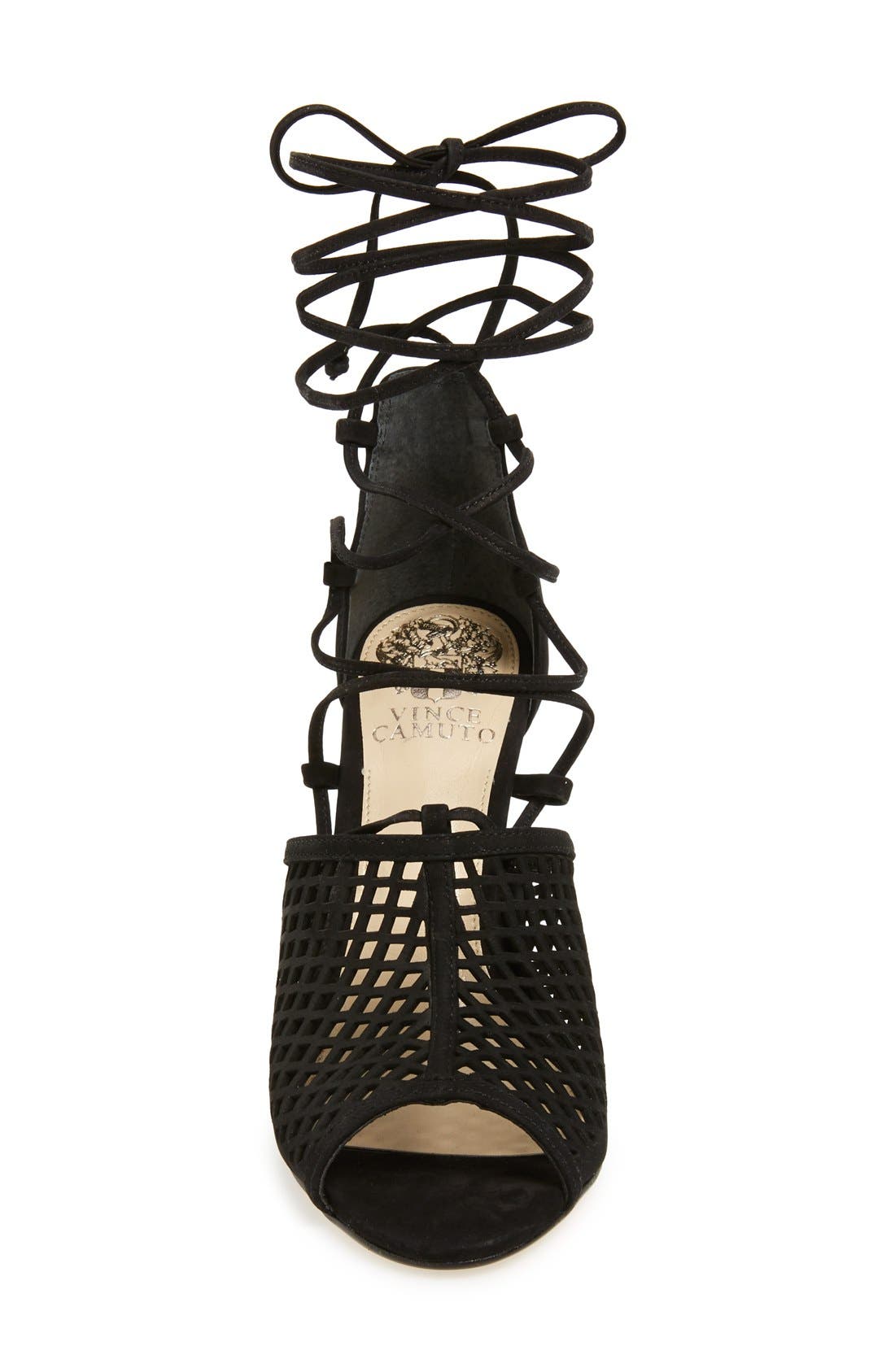 Vince Camuto 'Vasha' Lace-Up Sandal, Alternate, color, 