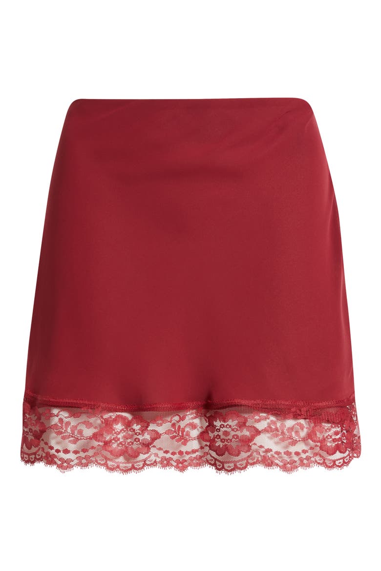 The Sienna Slip Skirt, Alternate, color, BURGUNDY