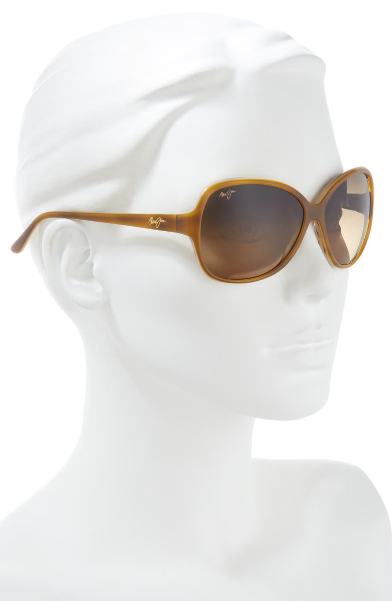 Maui Jim Core 60mm Polarized Round Sunglasses, Alternate, color,
