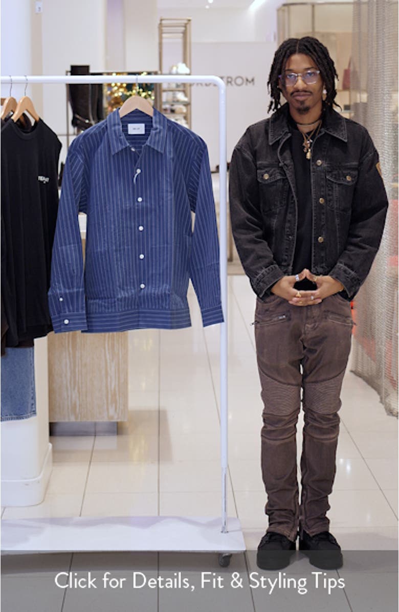 Reed Organic Cotton Shirt Jacket, sales video thumbnail