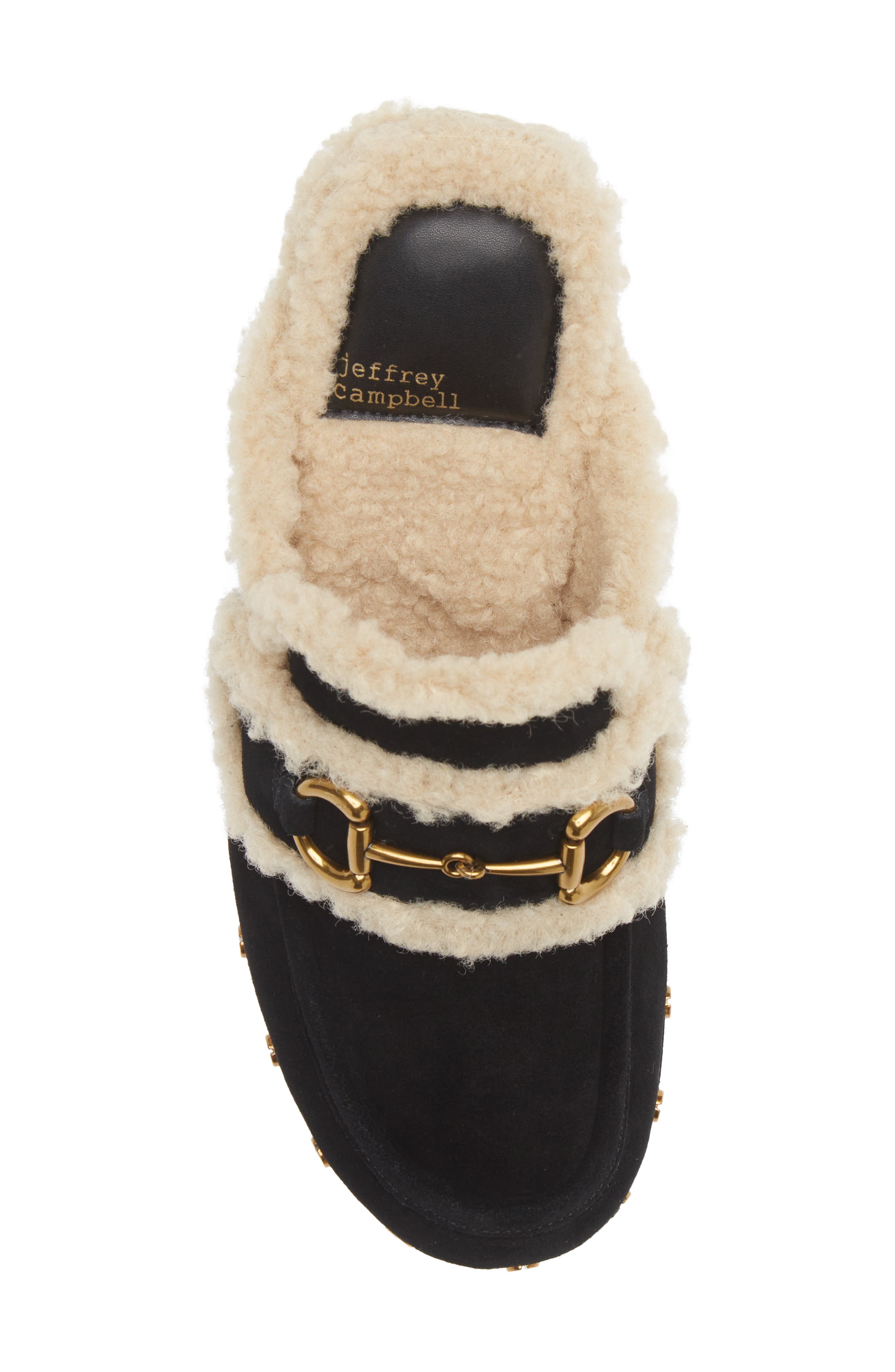 Jeffrey Campbell Delanie Faux Shearling Mule, Alternate, color, 
