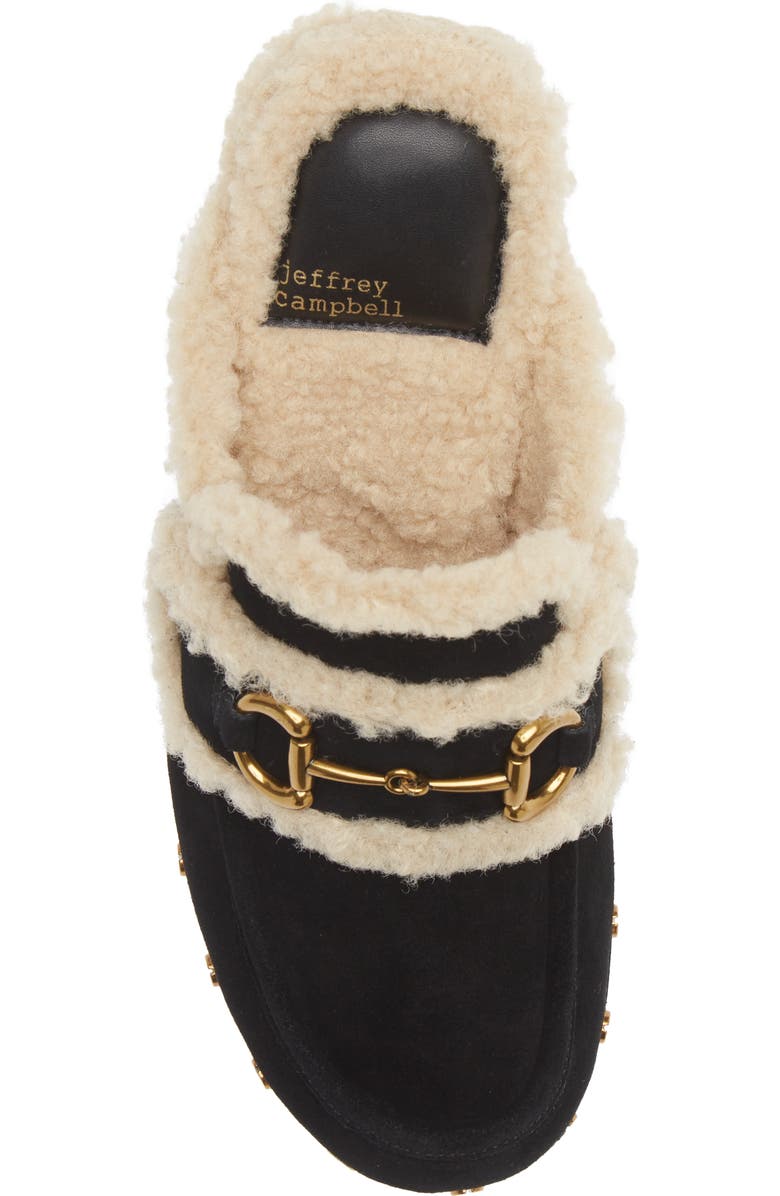 Jeffrey Campbell Delanie Faux Shearling Mule, Alternate, color,