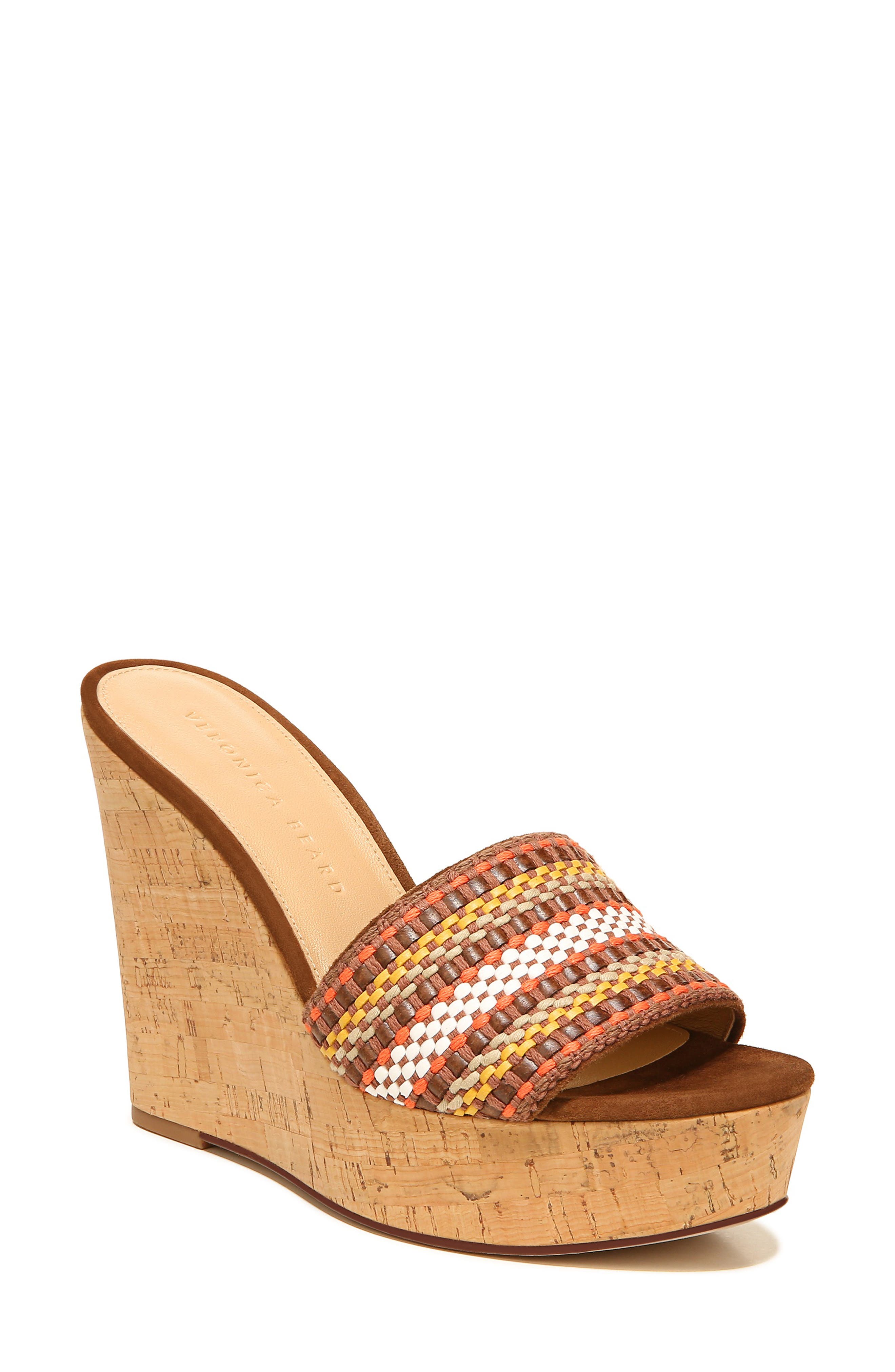 Veronica Beard Dali Wedge Sandal, Main, color, 