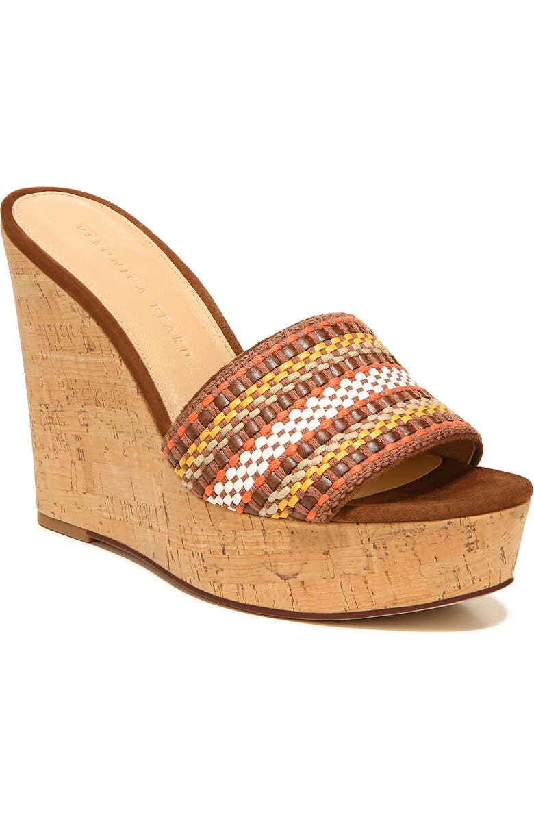 Veronica Beard Dali Wedge Sandal, Main, color,