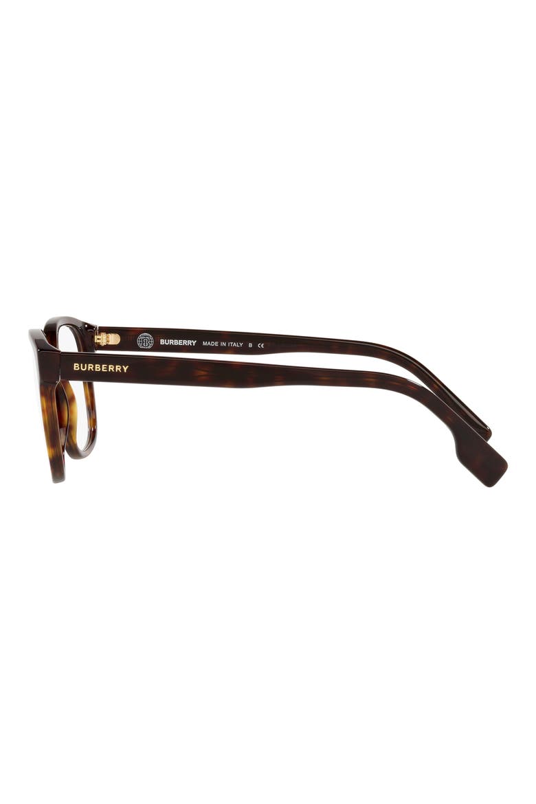 Edison 53mm Square Optical Glasses, Alternate, color, DARK HAVANA