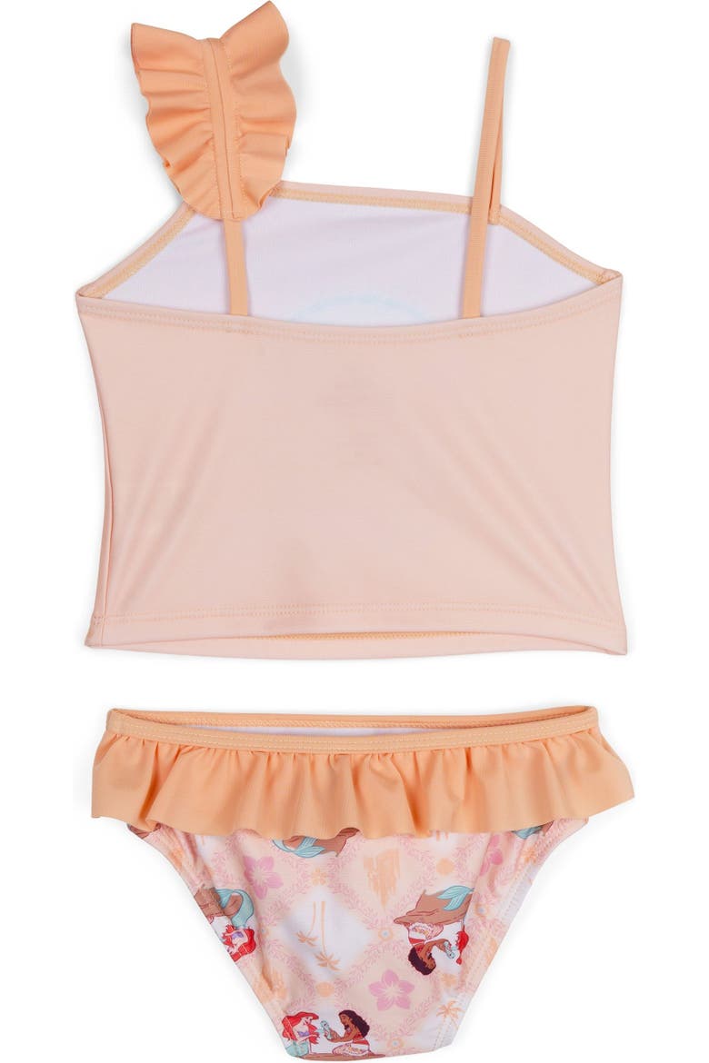 Princess 2-Piece Swimwear Bathing Suit, Alternate, color, Beige Moana Ariel