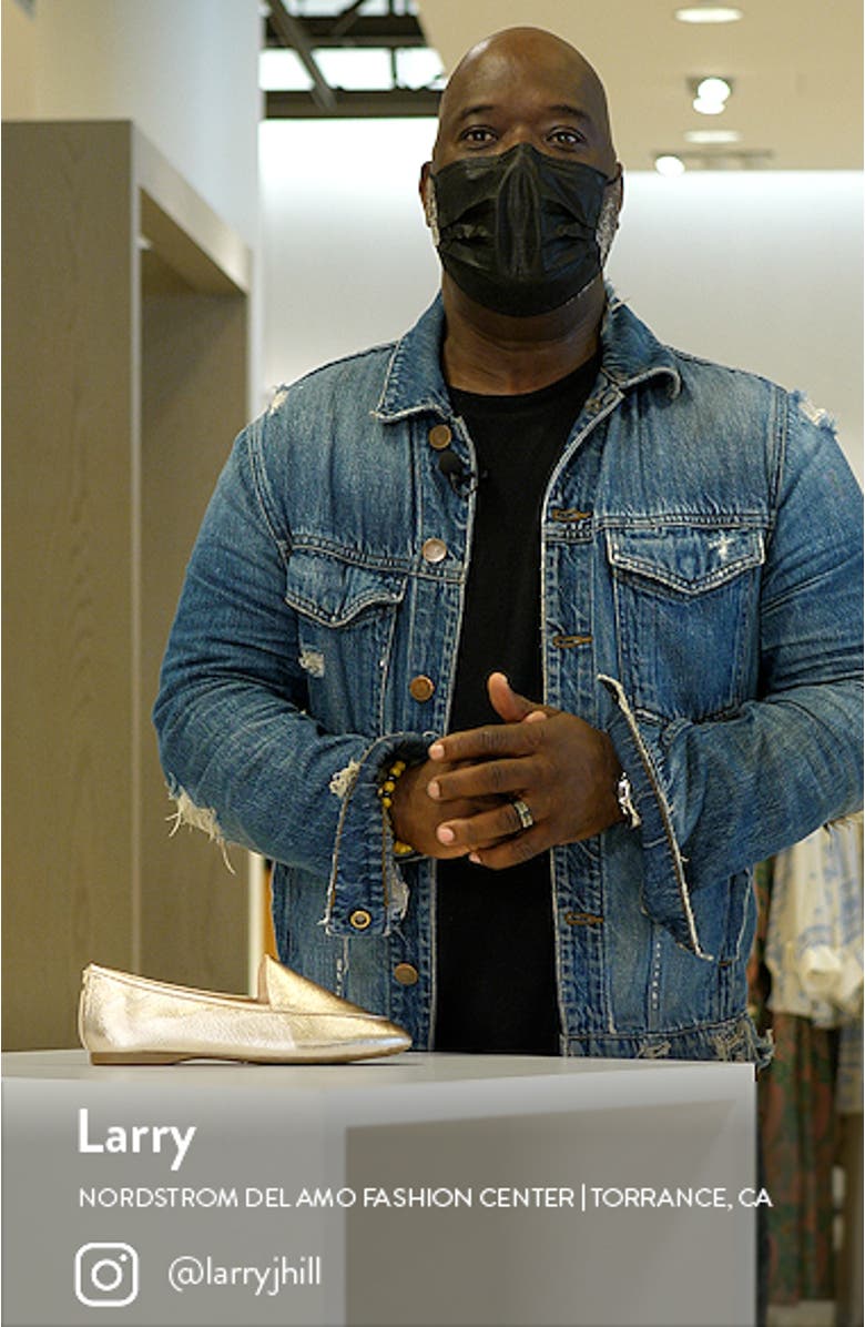 Vesper Leather Flat, sales video thumbnail