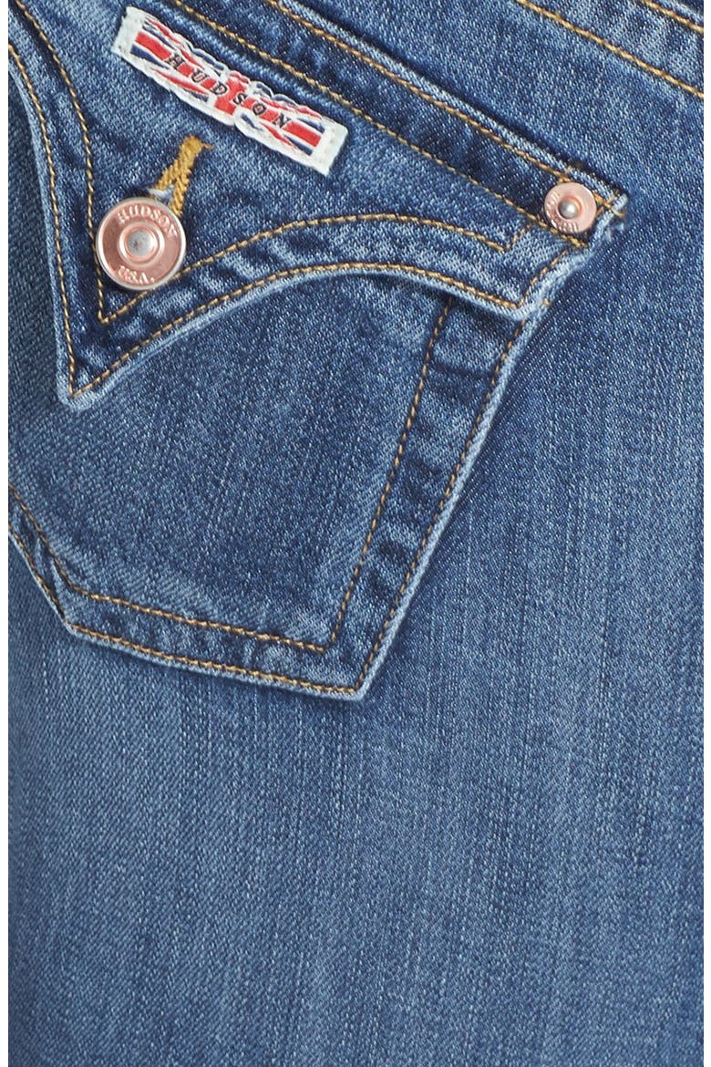 'Signature' Bootcut Jeans, Alternate, color, HACKNEY