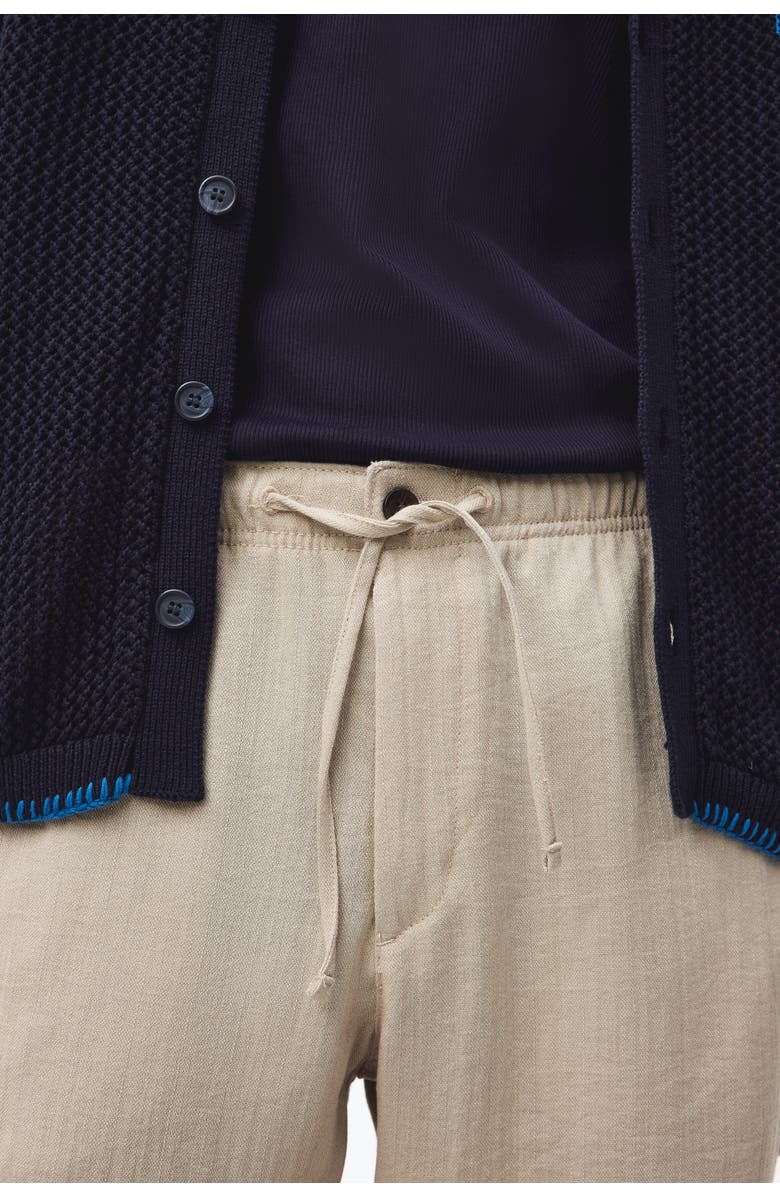 H&M Relaxed Fit Trousers, Alternate, color, Beige