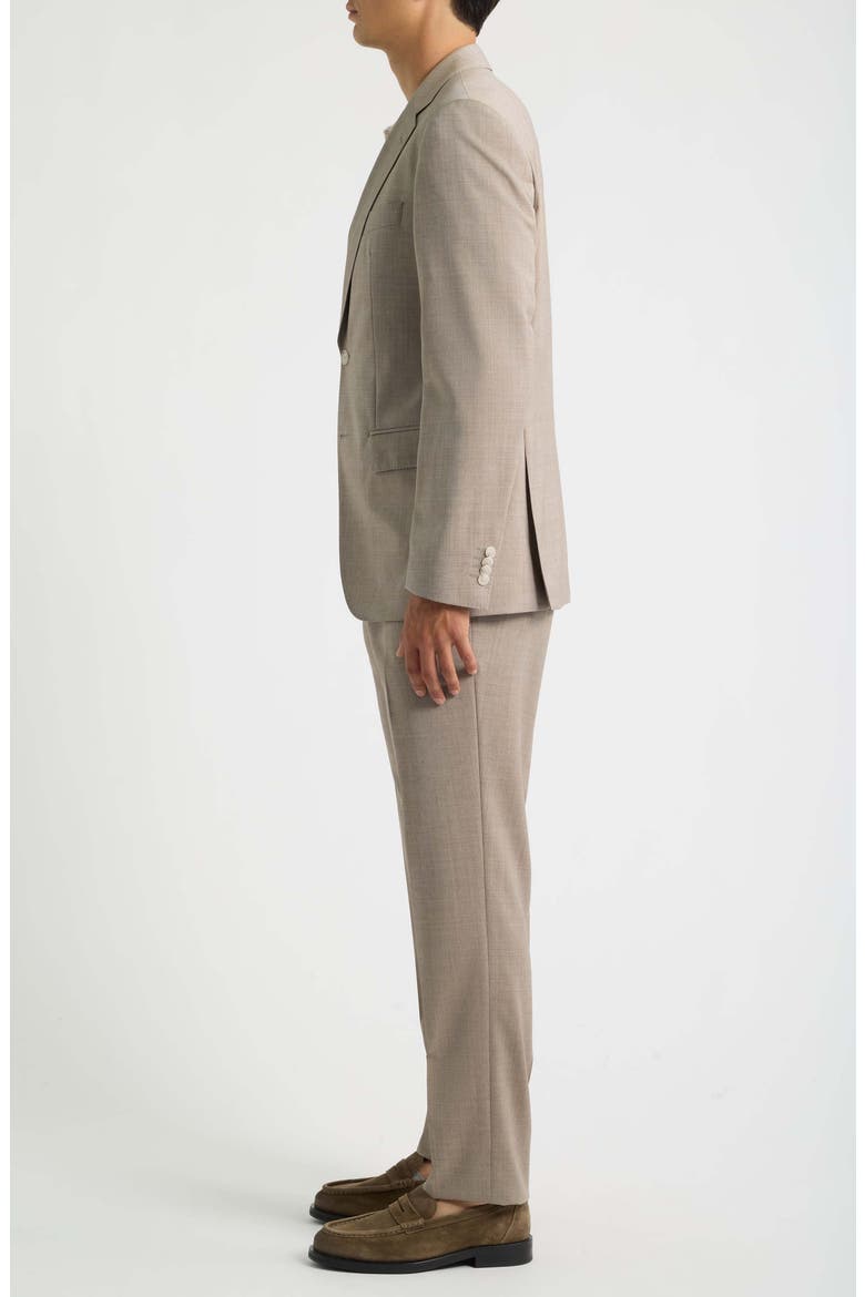 Virgin Wool Suit, Alternate, color, MEDIUM BEIGE