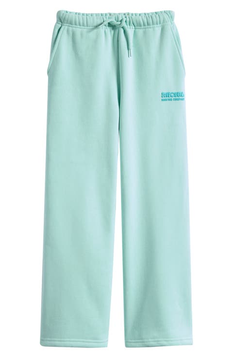 Kids' Surf Puff Paint Wide Leg Sweatpants (Big Kid)