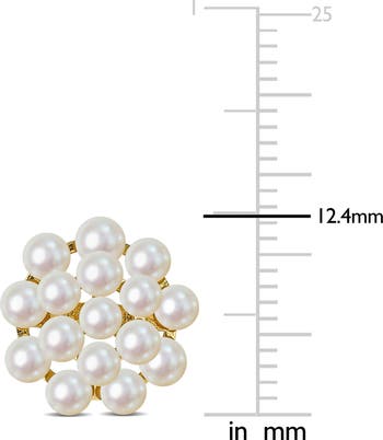 Julianna Pearl Cluster Stud Earrings 14k Nordstrom