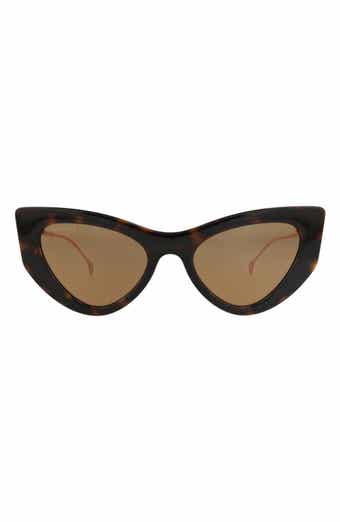 52mm Cat Eye Sunglasses