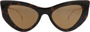 Gucci 52mm Cat Eye Sunglasses