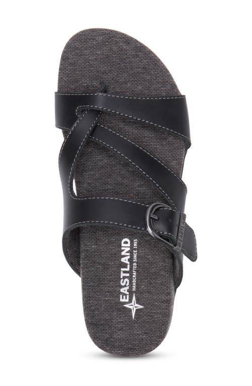 Eastland Bar Harbour Sandal In Black