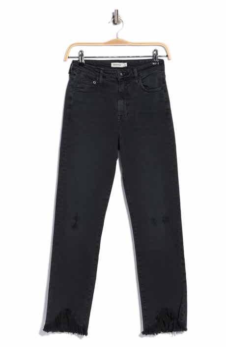 River High Waist Straight Leg Jeans