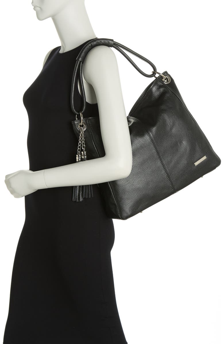 ANNA LUCHINI Leather Top Handle Bag, Alternate, color,